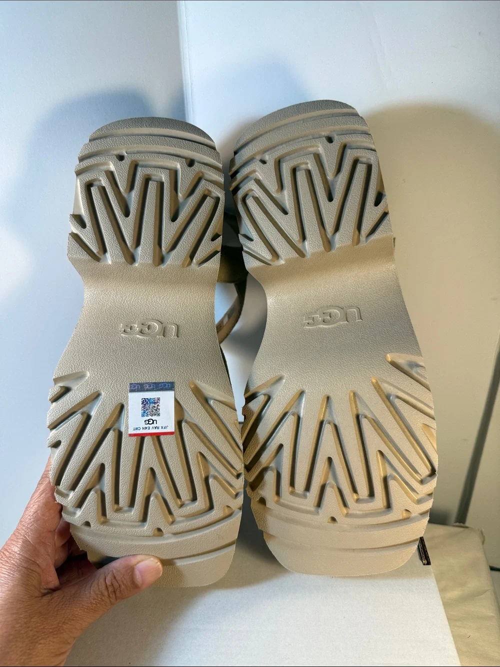 UGG suede upper